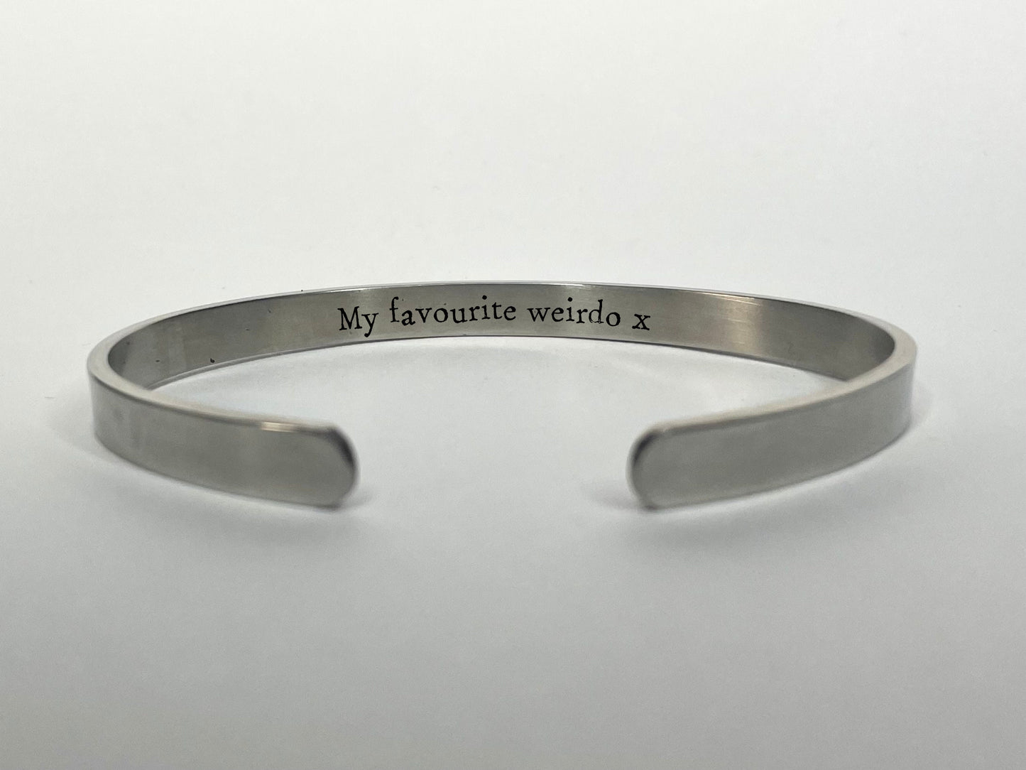 'My favourite weirdo' Bangle
