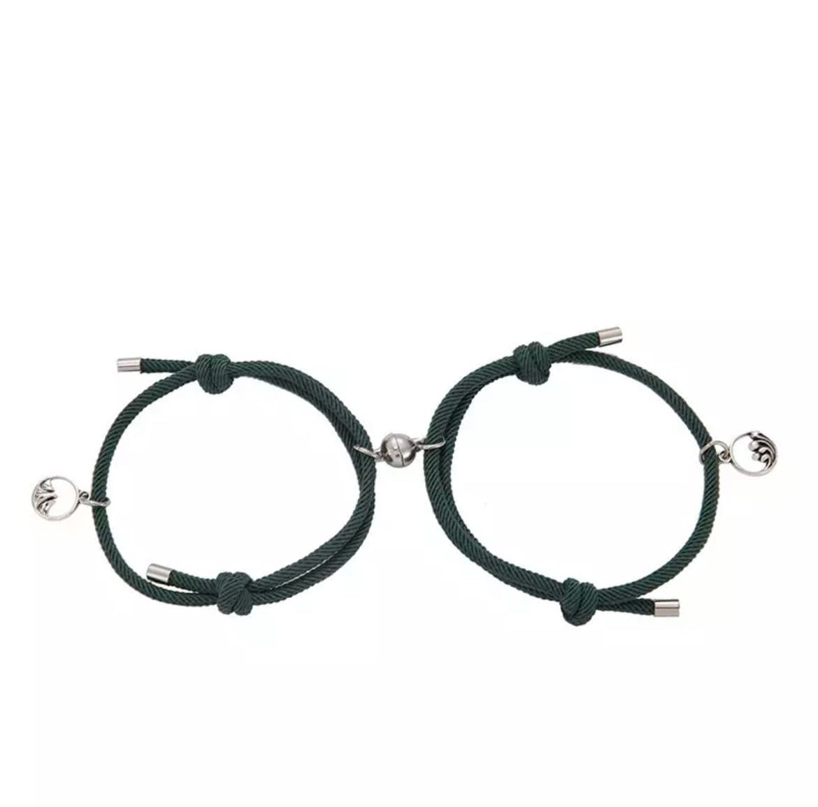 Magnetic sea & mountains friendship bracelet