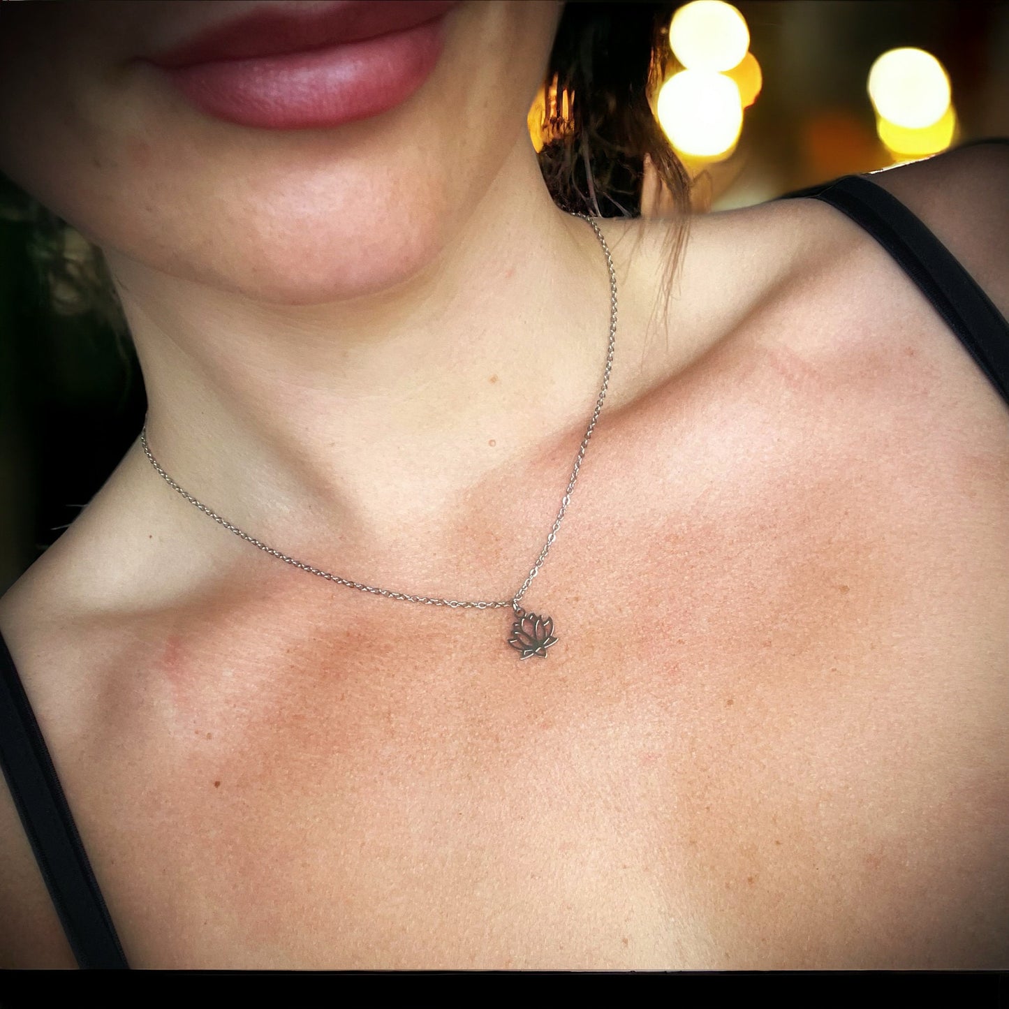 Lotus Flower Necklace