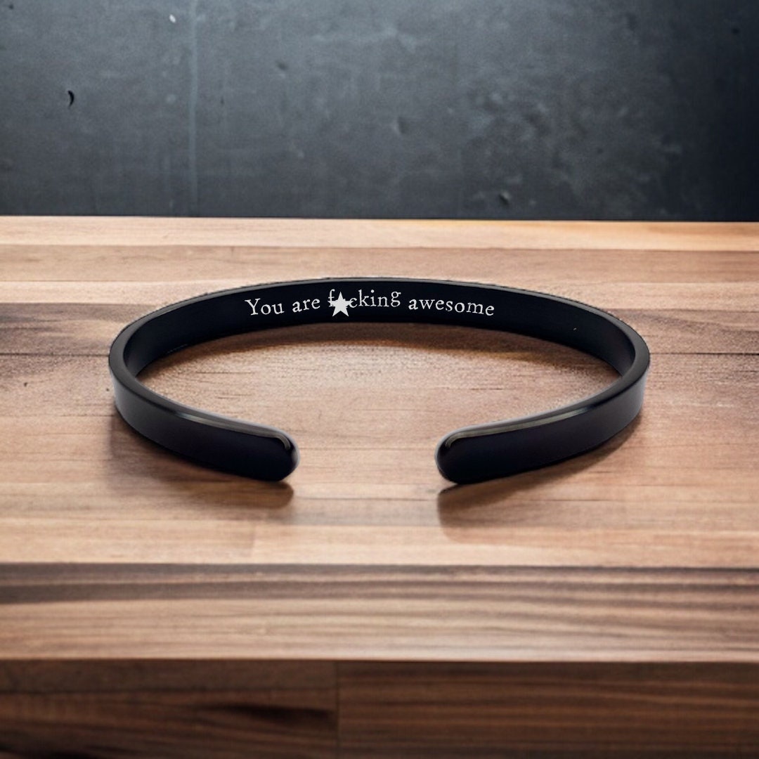 'You are f*cking awesome' Bangle