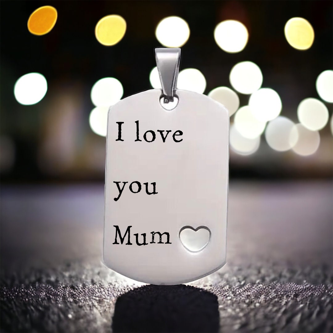 'I love you Mum' Keyring