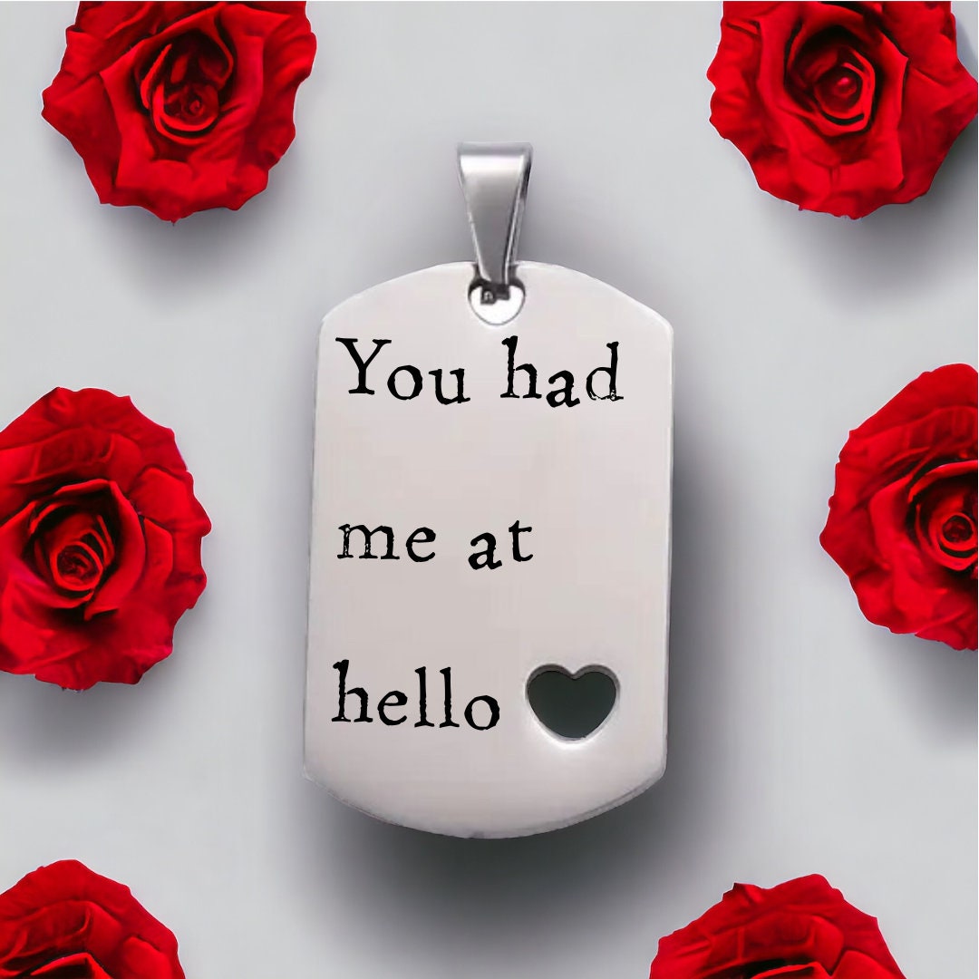'You had me at hello' Keyring