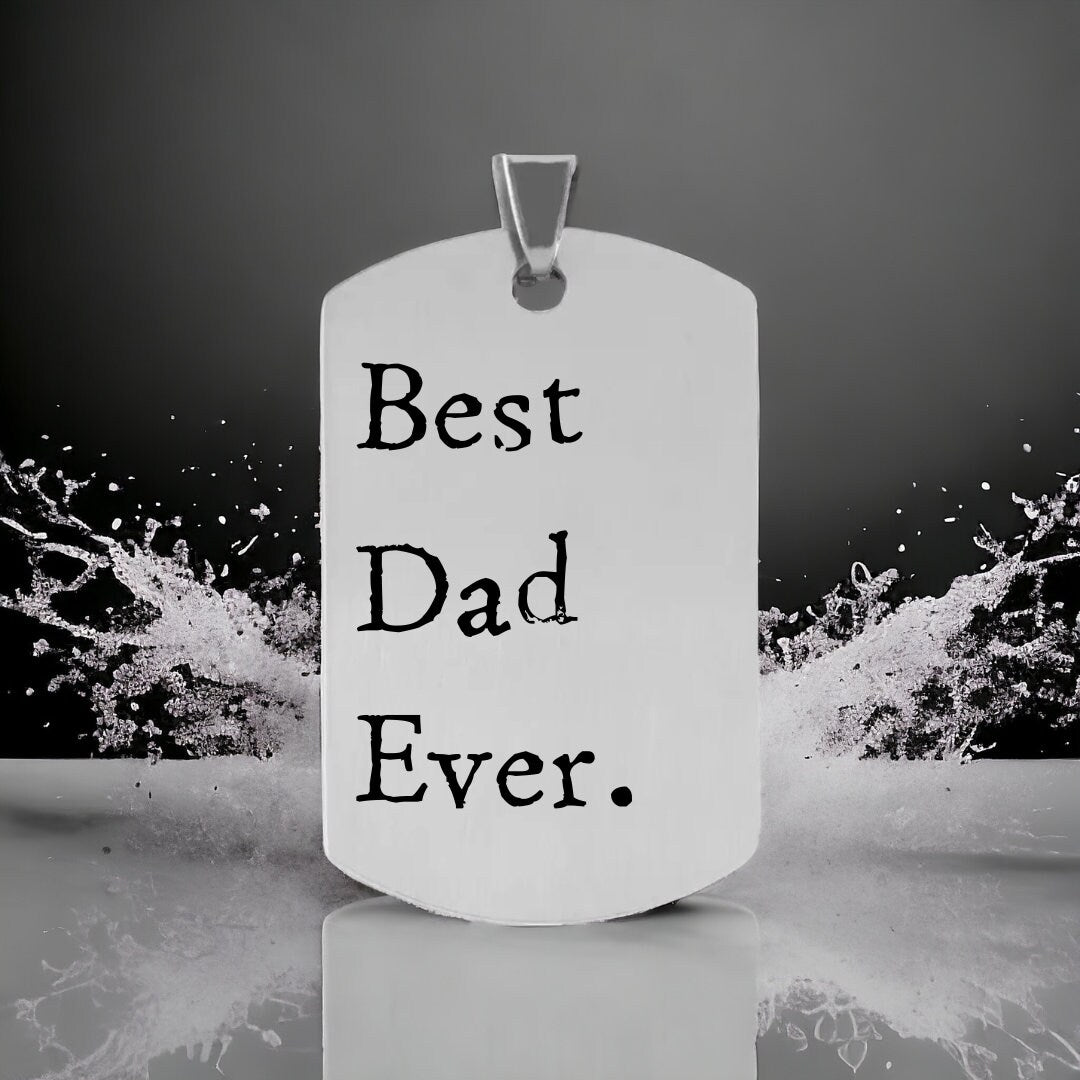 'Best Dad ever' Keyring