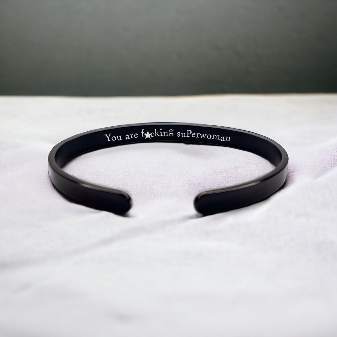 'You are f*cking superwoman' Bangle