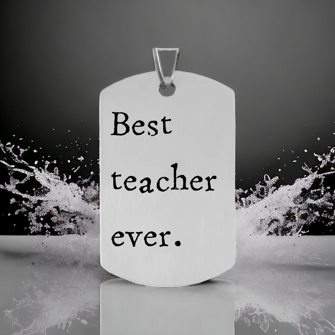 'Best teacher ever' Keyring