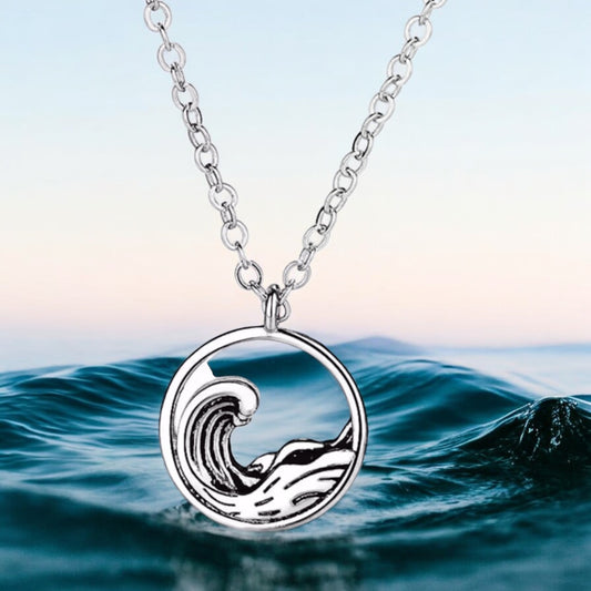 Sterling Silver Sea Necklace