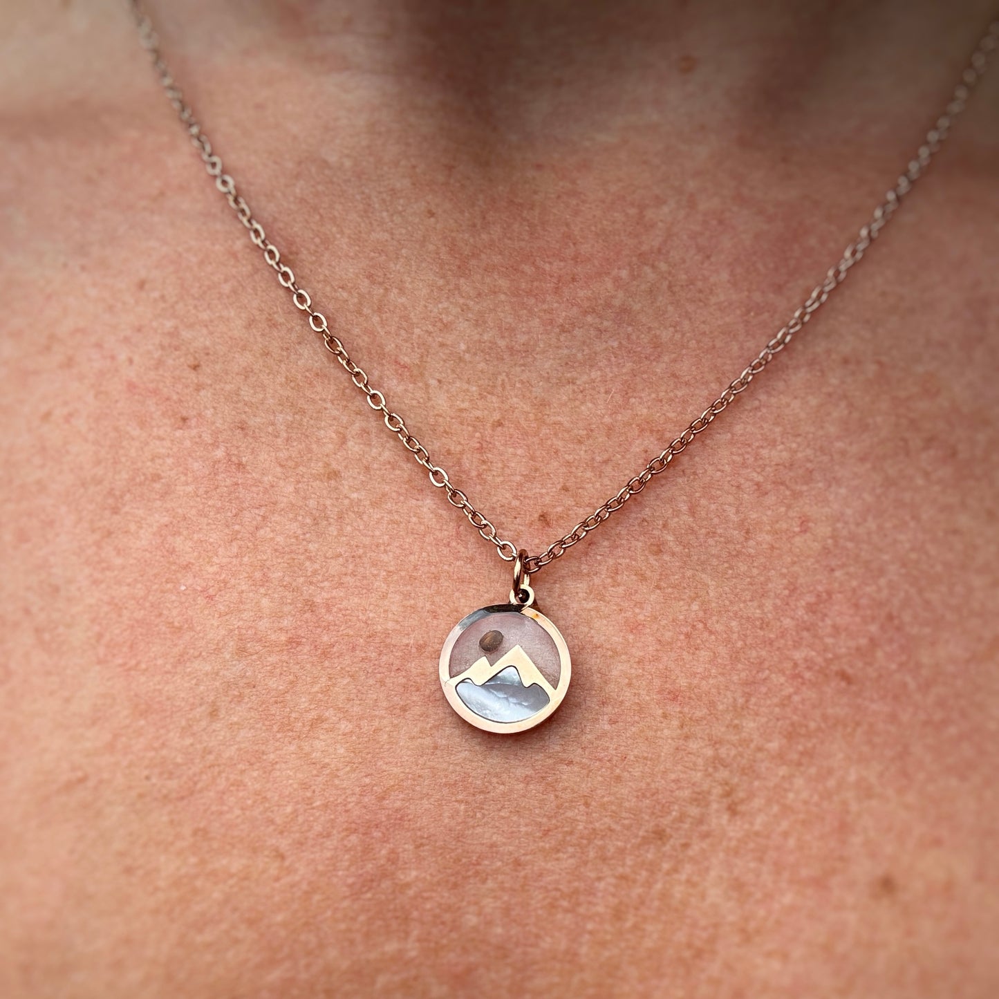 Stainless Steel Mustard Seed Necklace