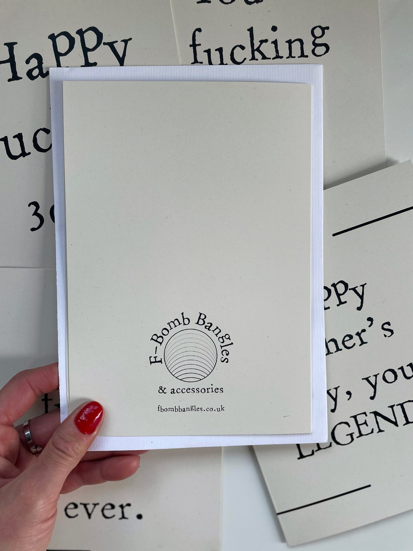 Happy f*cking 21st - Greetings card