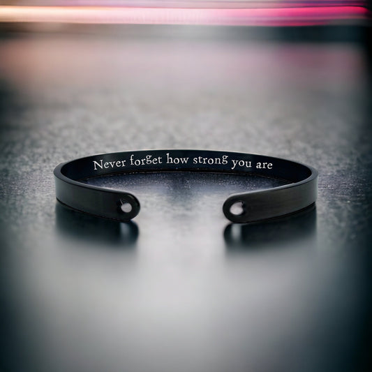 'Never forget how strong you are' Bangle