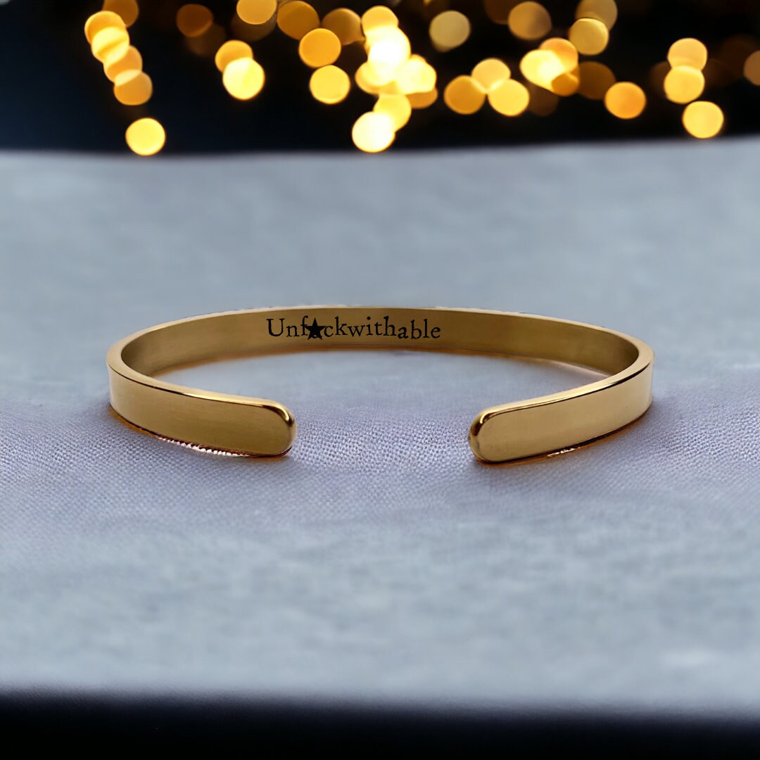 'Unf*ckwithable' Bangle