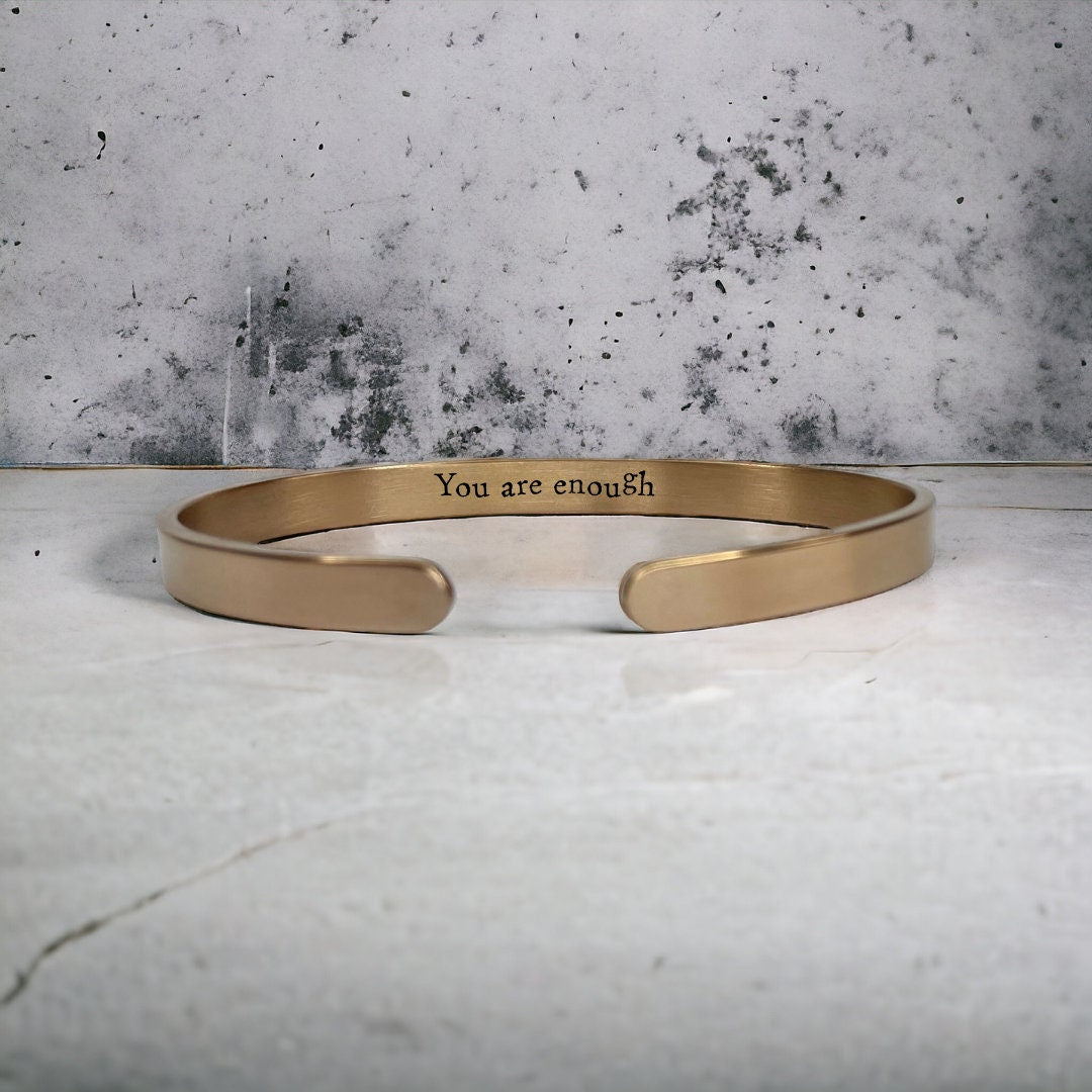 'You are enough' Bangle