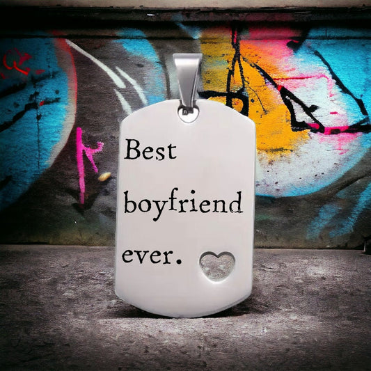 'Best Boyfriend Ever' Keyring