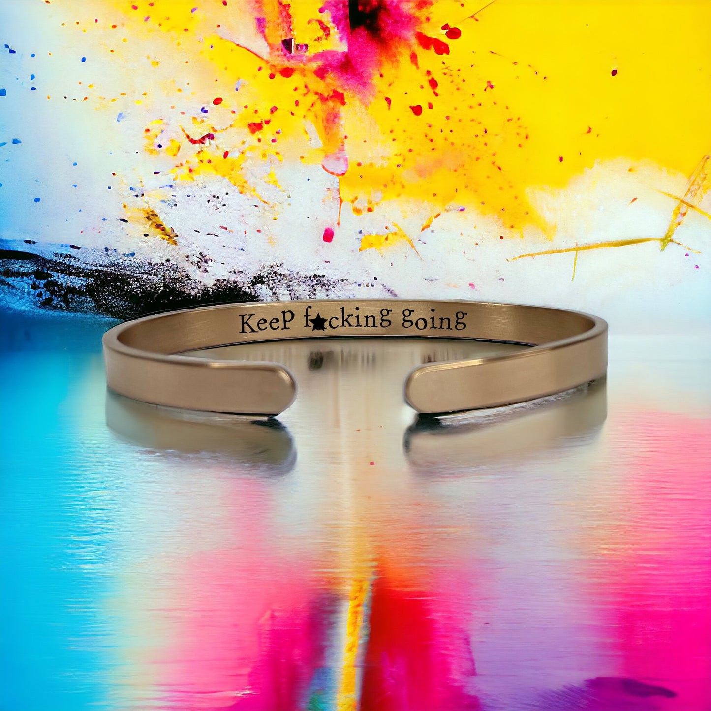 The Ultimate Duo! - Choose 2 bangles of your own choice of style, colour, and message!