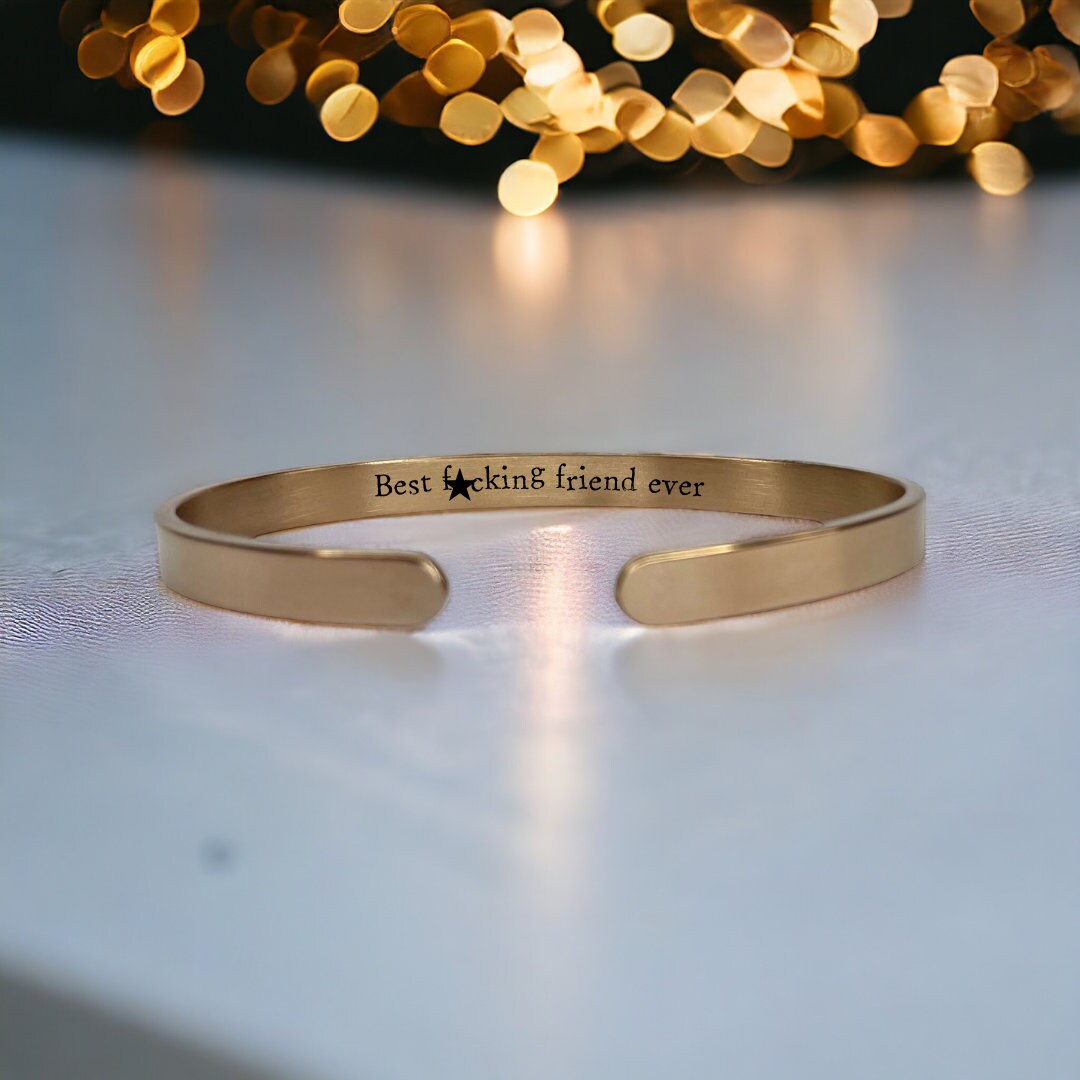 'Best f*cking friend ever' Bangle