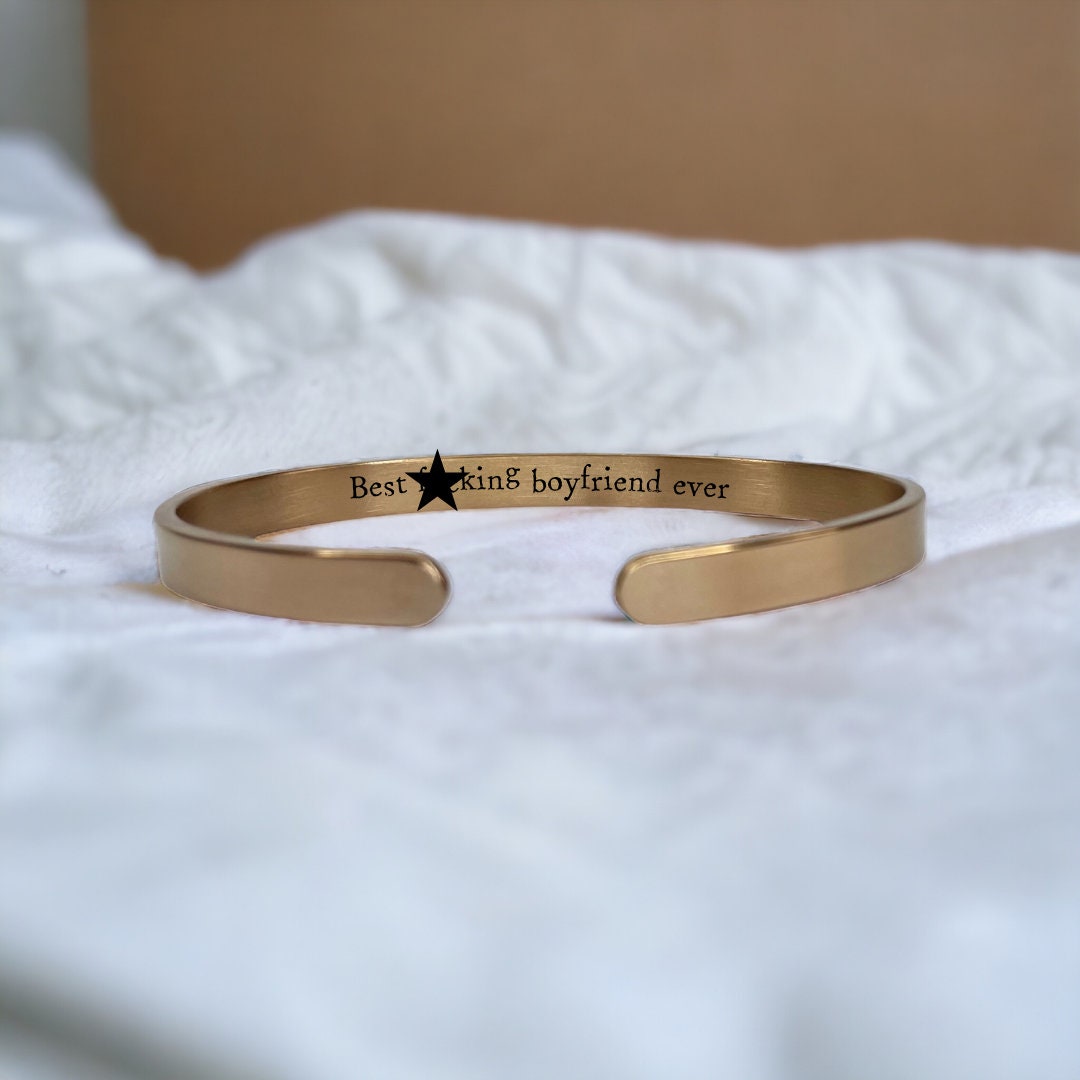 'Best f*cking boyfriend ever' Bangle