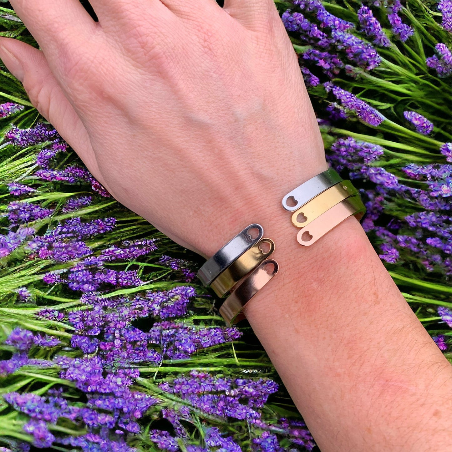 The Ultimate Trio! - Three cuff bangles in a colour & and style of your choice!