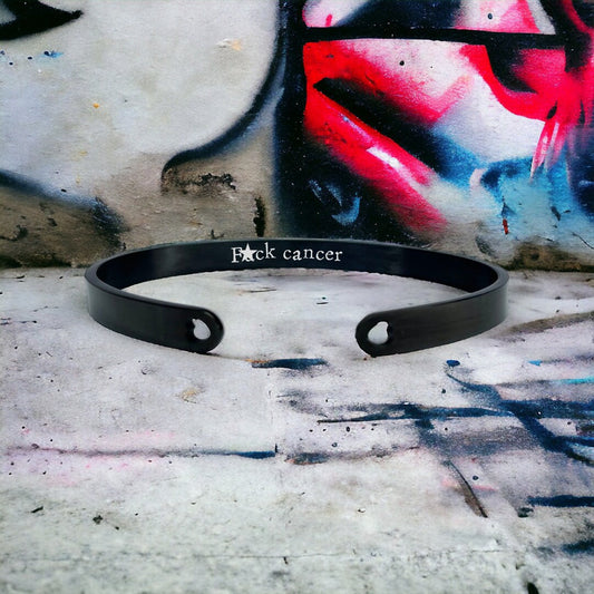 'F*ck cancer' Bangle