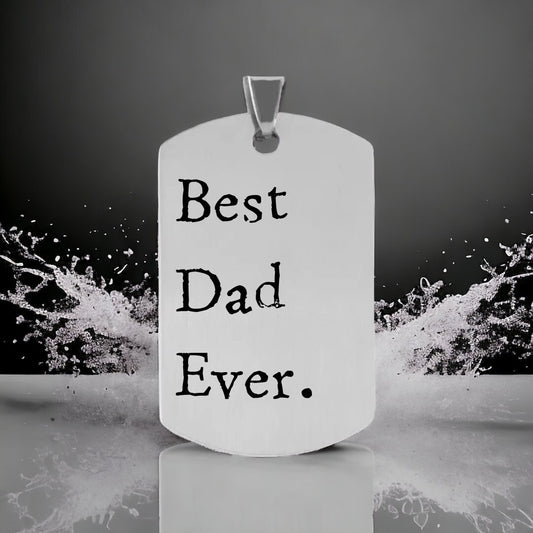 'Best Dad ever' Keyring