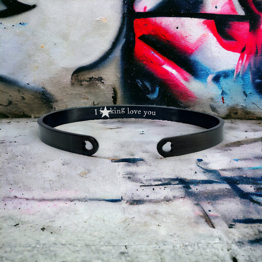 'I f*cking love you' Bangle